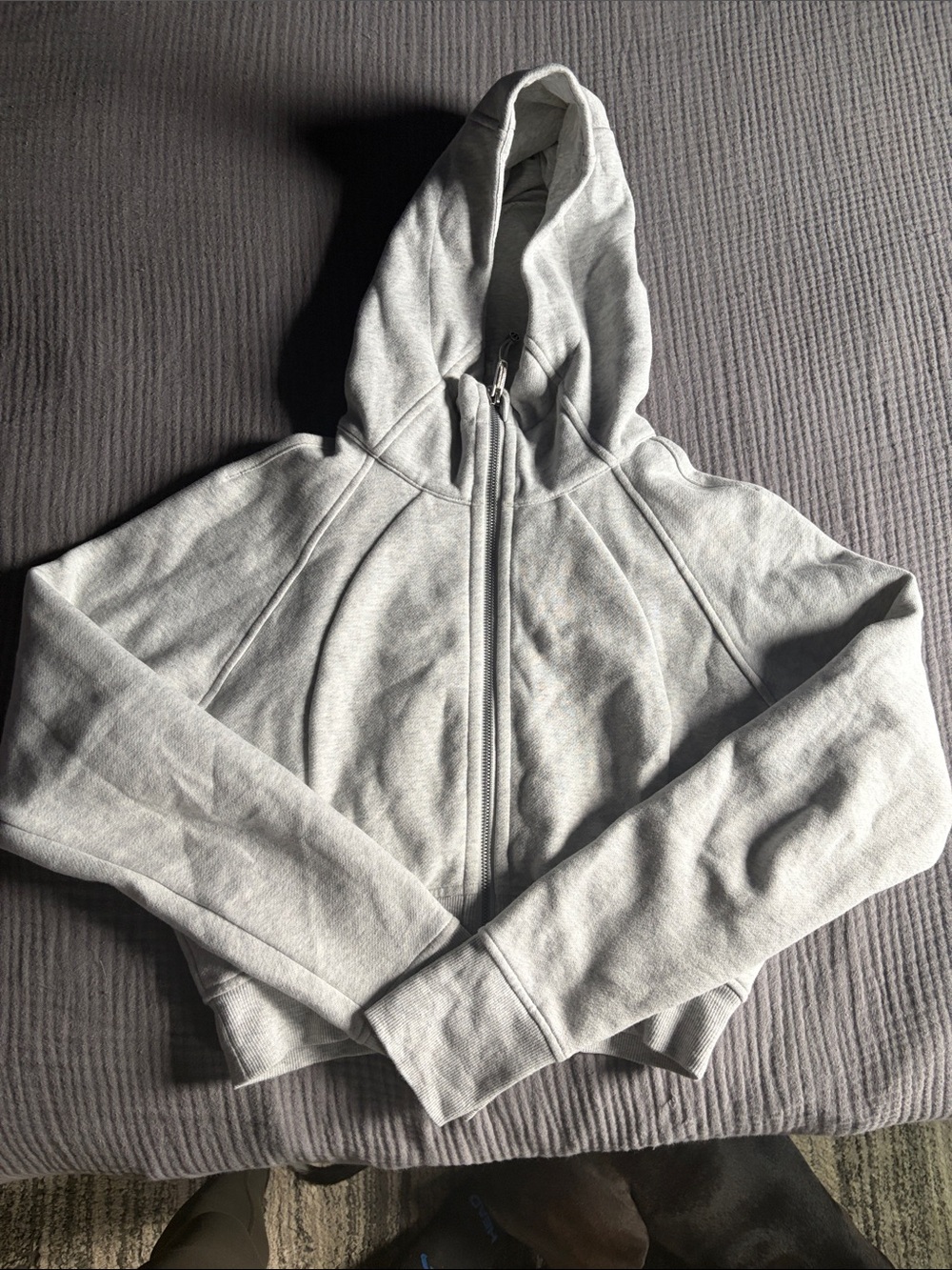 Lululemon cropped scuba hoodie